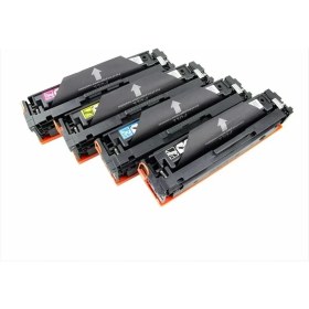 Resim Xplus Color Laserjet Pro M255NW 207A 4 Renk Cmyk Muadil Takım (Chipsiz) 