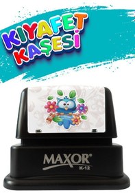 Resim Maxor Kaşe Kıyafet Kaşeşi Baykuş Temalı Öğrenci Kaşesi / Kıyafet Etiketi / Kumaş Kıyafet Kaşesi 