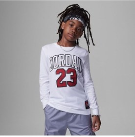 Resim Nike Nıke Jordan Practıce Flıght Ls Tee Erkek Çocuk Sweatshırt 95c591 001 