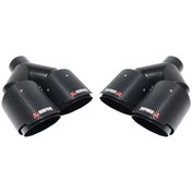 Resim EGZOZ UCU AKRAPOVİC 90MM ÇİFT ÇIKIŞ (EŞİT) Diğer