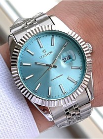 Resim Coliseum Çelik Kordon Takvimli Kadran Kutulu Seri Erkek Kol Saati Ft.cls.e012 