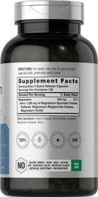 Resim Horbaach High Magnesium Magnezyum Glycinate Glisinat with Chelated Minerals 1330mg 250 Caps 