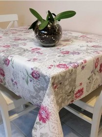 Resim Elyaflı Pvc Muşamba - Desenli Silinebilir Masa Örtüsü 01fnt11912 Renkli 