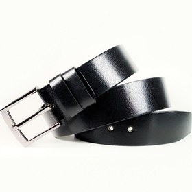 Resim Mergenshoes Siyah Hakiki Deri Erkek Kot Pantolon Kemeri Ka05 001 