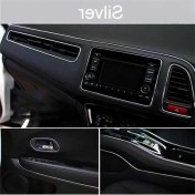 Resim Trendooze Turcoshop11 3m Gümüş Renk Kapı Aralığı Şeridi, Araç İç Dekorasyon Paneli 