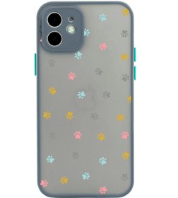 Resim butikcase Iphone 11 Lüx Kamera Lens Korumalı Pati Desenli Hri Telefon Kılıfı 