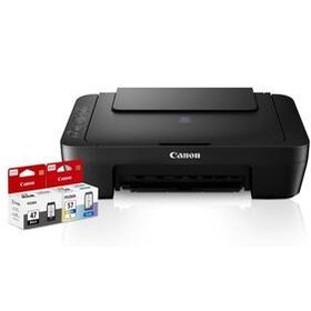 Resim Canon Pixma E470 All-in-one Colour WIFI Inkjet Printer (Auto power on), speed up to 8 PPM (Black) & 4 PPM (Colour) 