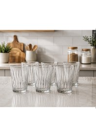 Resim Paşabahçe Luzia Su Bardağı 6lı 250 Cc Şeffaf 