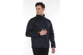 Resim Erkek Fermuar Detaylı Softshell Eşofman Üstü 