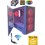 Resim CacheX RTX04 Ryzen 5 5500 32GB Ddr4 512GB SSD RTX3060 12GB Masaüstü Oyuncu Bilgisayar 