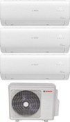 Resim Multi Split İnverter Klima 28000 Btu 1 Dış + 3 İç Ünite 12000 + 12000 + 12000 Btu Bosch