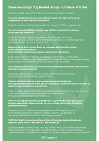 Resim Baskılı Doğal Taş Bardak Altlığı 4'lü Set 10x10x1 Cm Hint Desenli Çok Renkli 