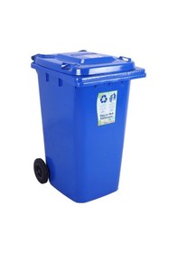 Resim Sağlam Plastik Çöp Ve Atık Konteyneri 240 Lt Tekerlekli M Diğer 