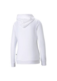 Resim Puma Ess Logo Hoodie Tr Beyaz 