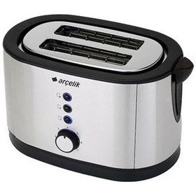 Resim Arçelik K-2461 Ekmek Kızartma Makinesi İnox 