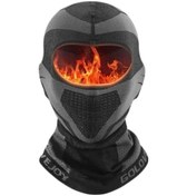Resim Kayak Maskesi, Balaclava Kış Full Yüz Maskesi Termal Isıtma Rüzgar Yalıtım Nefes Beklenebilir Gear -skiing, Snowboard, Moto Binicilik Siyah Siyah 