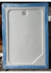 Resim Alika 90x100 Dikdörtgen Flat Duş Teknesi 