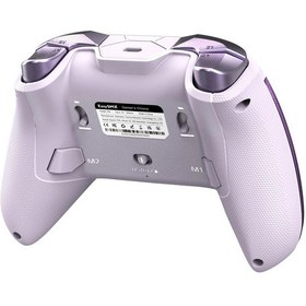 Resim Easysmx D10 - Kablosuz Gamepad - Hall Effect Stick - Mor 