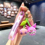 Resim Dzjjna Yeni Çizgi Film Animasyon Stitch Serisi Yumuşak Kauçuk Anahtarlık Bebek Çantası Kolye Anahtarlık Küçük Hediye (Yurt Dışından) 