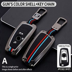 Resim For BMW Araba Akıllı Anahtar Koruyucu Kılıf için Yeni 3-Düğme ve 4-Düğme Anahtar Zinciri ile for bmw Araba Anahtar Kılıfı için 1 2 3 4 5 6 7 Serisi Araba Anahtar Koruyucu Kılıf için X1 2 3 4 5 Serisi Araba Anahtar Koruyucu Kılıf 