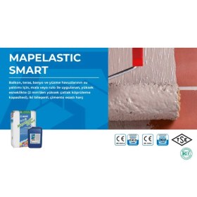 Resim Mapei Mapelastic Smart 20+10 kg Set (Yüksek Esneklikte Su Yalıtım Malzemesi) 