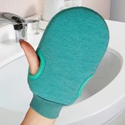 Resim 3 adet Scrub Mitt Seti: Banyoda Lekesiz Banyo İçin Zımpara Araçları 