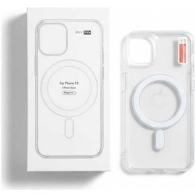 Resim İphone 13 / 14 Uyumlu Magsafe Kılıf Modeli Şeffaf 
