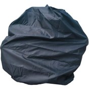 Resim Suntek Katlanır Bisiklet Kapağı Garaj Kapalı 14to16in-için-70x60cm Siyah 