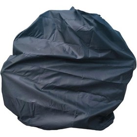 Resim Suntek Katlanır Bisiklet Kapağı Garaj Kapalı 14to16in-için-70x60cm Siyah 