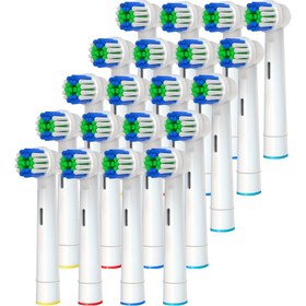 Resim 4 adet Diş Fırçası Yedek Başlığı Oral B Yumuşak Dupont Kıllarına Uygun 