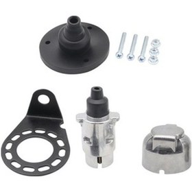 Resim Zcjb Magideal 7-pinli Römork Soketi, Doğrudan Değiştirme, Dayanıklı Ve Kurulumu Kolay 