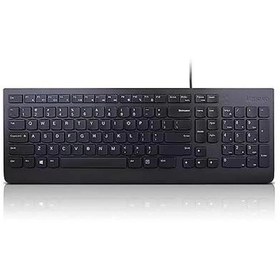 Resim TEKNOTEG - LENOVO 4Y41C68679 KABLOLU Q KLAVYE SİYAH 
