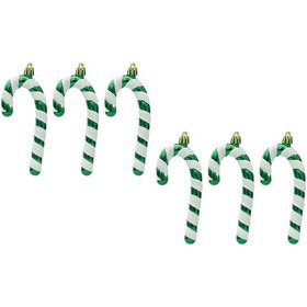 Resim Homyl 6 Adet Fotoğraf Sahne Tatil Yılbaşı Ağacı Yeşil 