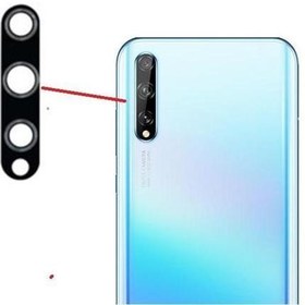 Resim Huawei Y8P Arka Kamera Camı Lens Yapışkanlı 