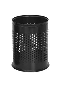 Resim Berta Brg T1 Ofis Tipi Delikli Siyah Ofis Çöp Kovası 14Lt Siyah 