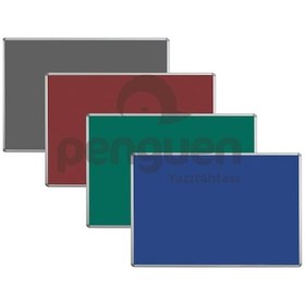 Resim Penguen 45X60 Alüminyum Çerçeve D.M. Kumaşlı Pano 