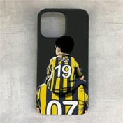Resim Sarışın ve siyah desenli 19 ve 07 numaralı formayla futbolcu tasarımlı, büyük delikli ve kaplama ile trend mobil telefon kılıfı, erkek ve kadınların keyifli ve minimalist tarzını sunar, for iPhone modelleri 11 ile 16, 16E, 16PRO, 16PROMAX ve 16 için uyumlu. 