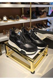 Resim ceyy shoes CEYYSHOES SİYAH HAKİKİ DERİ KADIN ÇOK ŞIK RAHAT SNEAKER 