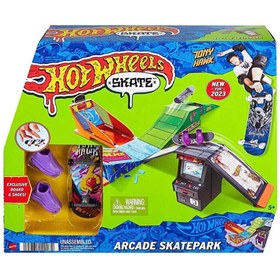 Resim Hot Wheels Skate Parmak Kaykay Macerasına Başlangıç Setleri HMJ98 - 5+ Yaş 