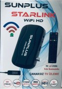 Resim Sunplus Hıtech Starlink Dahili Wifi Hd Uydu Alıcısı 