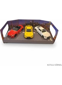 Resim MiraLive WP6427 Msz 1/64 Bmw Z4 M40I,BMW M4 Gt3,bmw 3.0-Ekn 