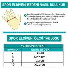 Resim Liggo Hyper Bilek Cırtlı Ağırlık Eldiveni Fitness Eldiveni Body Eldiveni Sporcu Eldiveni 