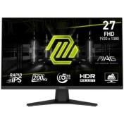 Resim MSI 27 MAG 274F 1920x1080 (FHD) 16:9 FLAT RAPID IPS 200HZ 0.5MS (GTG) ADAPTIVE-SYNC GAMING MONITOR 