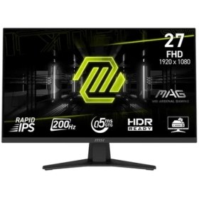 Resim MSI 27 MAG 274F 1920x1080 (FHD) 16:9 FLAT RAPID IPS 200HZ 0.5MS (GTG) ADAPTIVE-SYNC GAMING MONITOR 