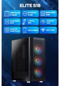Resim Game Garaj Elite S18 R5-7500F 32 GB 1 TB SSD RTX5070 Free Dos Oem Paket Masaüstü Oyuncu Bilgisayarı 