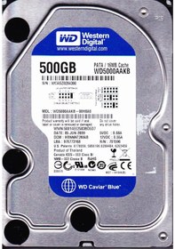 Resim Wd 500GB 3.5" Ide 500GB 7200RPM 16MB WD5000AAKB (Eski Tip IDE) Harddisk Wd 500GB 3.5" Ide 500GB 7200RPM 16MB WD5000AAKB (Eski Tip IDE) Harddisk