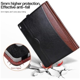 Resim Microsoft Uyumlu Surface Book 3/2/1 13,5 İnç Deri Dizüstü Bilgisayar Çantası 