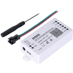 Resim SP801E Wifi Art-Net Led Denetleyici WS2811-WS2812B Pixel Şerit Led Kontrol Matrix 