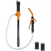 Resim Benzinli Taşınabilir 3,5gpm Akü Yakıt Transfer Pompası Turuncu Siyah 