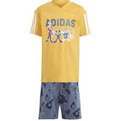 Resim adidas Lk Dy Mm T Set Bebek T-Shirt Sarı 